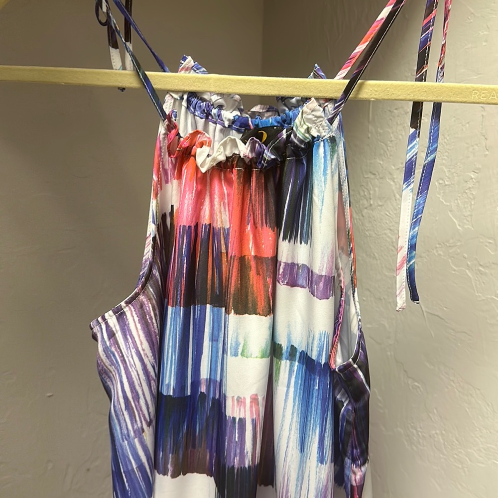 Anthropologie multi color dress